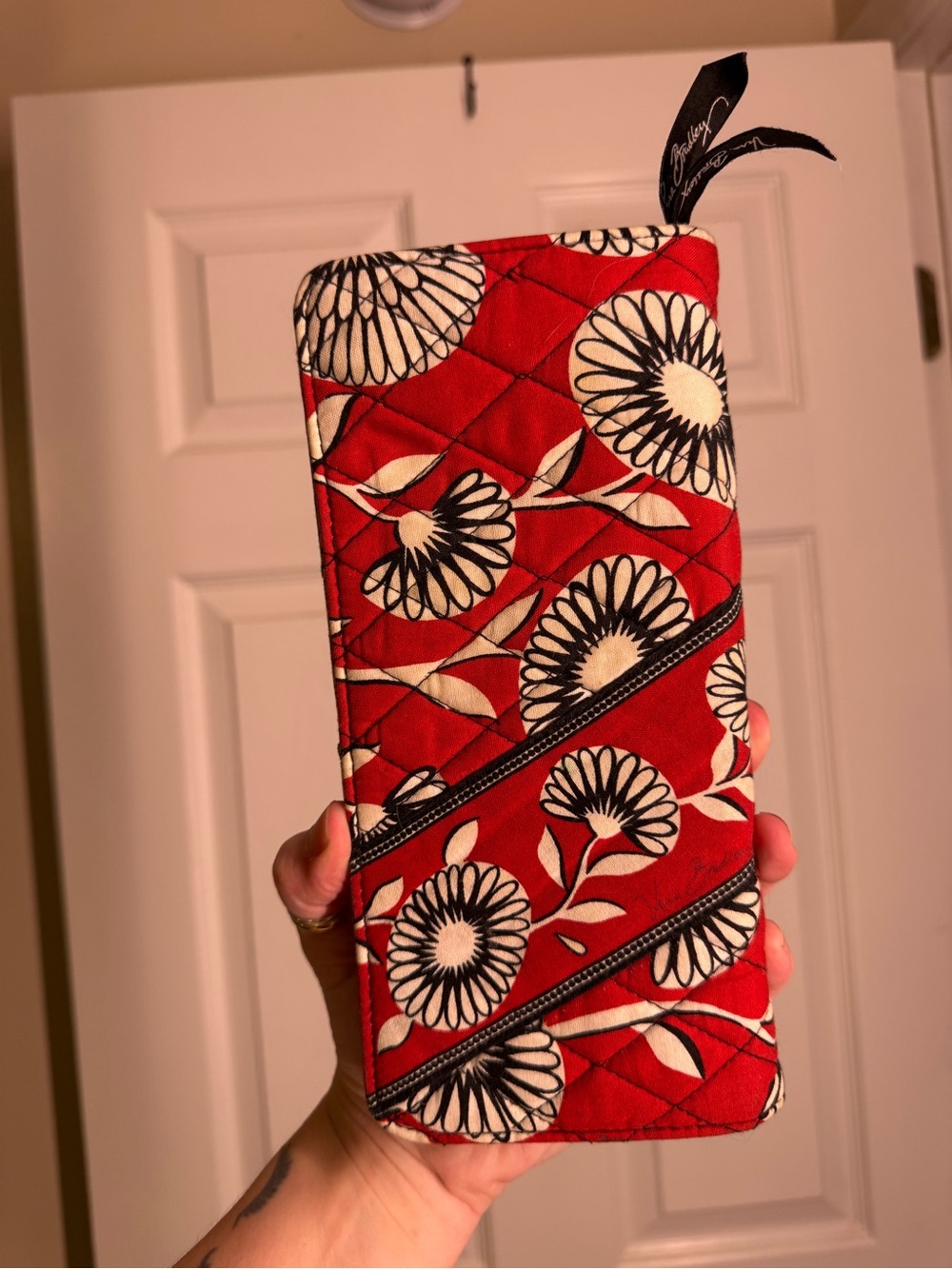 Vera Bradley Deco Daisy Passport Waller